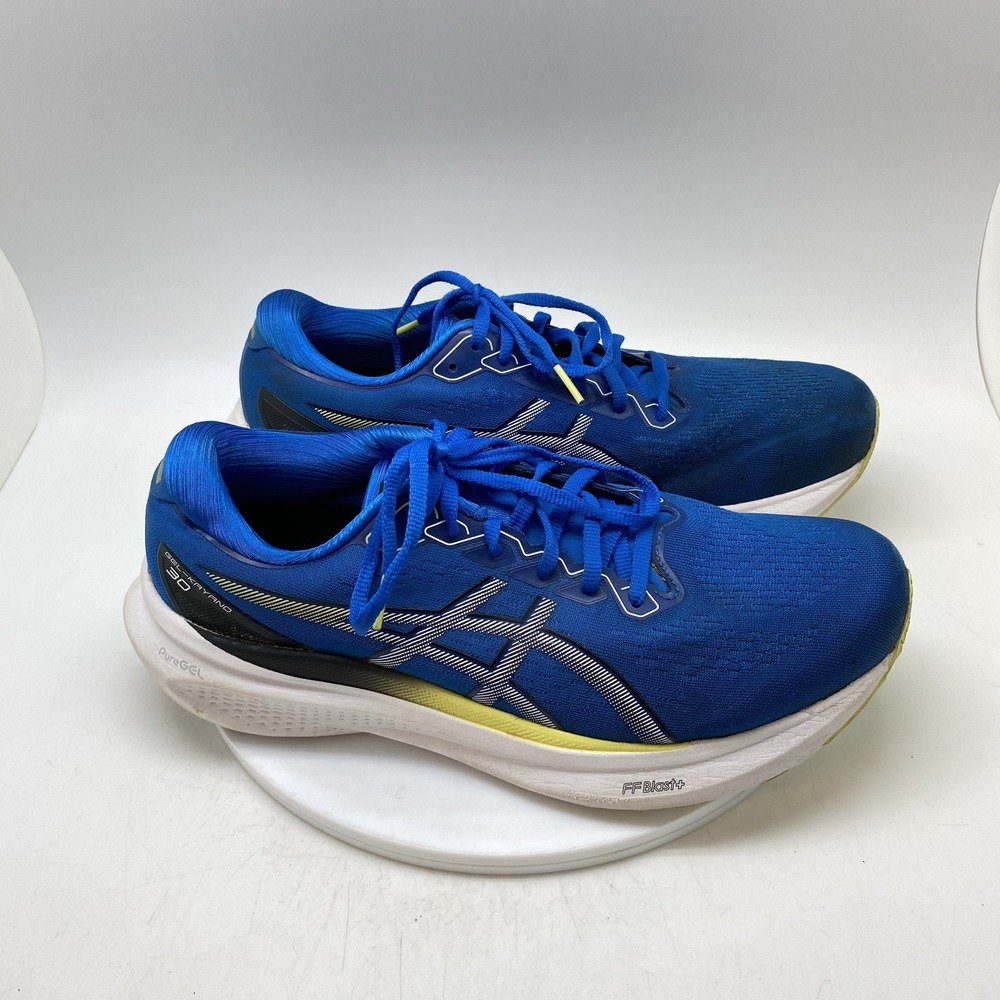 Asics Sneakers Mens 10.5 Gel Kayano 30 1011B548 Blue Running Athletic Shoes